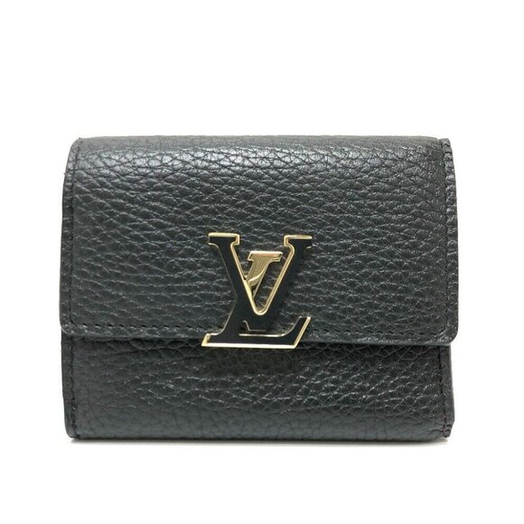 LOUIS VUITTON Bicolor Portefeuille-Capucines XS Compact Trifold wallet - Picture 1 of 15